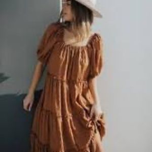 Caramel Daymaker dress - Largr
